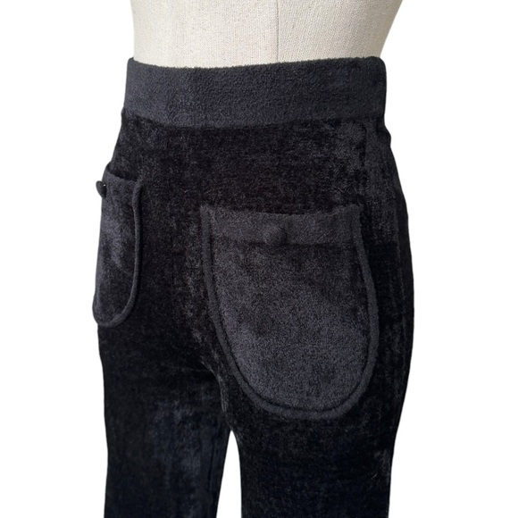 Joos Tricot Velvet Fancy Pants in Black NWT - Picture 5 of 11